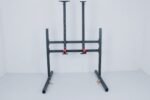 Black Restraint Pleasure Rack with Adjustable Support - Image 3