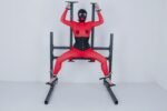 Black Restraint Pleasure Rack with Adjustable Support - Image 16