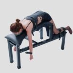 Black Adjustable Restraint Spanking Bench with Versatile Bondage Features - Image 10