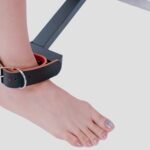 Black Restraint Post with Adjustable Height and Bondage Features - Image 4