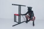 Black Adjustable Bondage Throne with Restraint System - Image 19