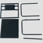 Black Restraint Pleasure Frame with Adjustable Support - Image 4