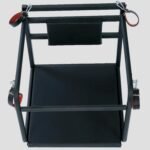 Black Restraint Pleasure Frame with Adjustable Support - Image 5