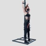 Black Adjustable Restraint Stand with Suspension Features - Image 10