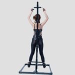 Black Adjustable Restraint Stand with Suspension Features - Image 9