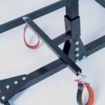 Black Adjustable Restraint Stand with Suspension Features - Image 8
