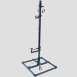 Black Adjustable Restraint Stand with Suspension Features - Image 5