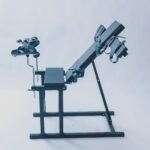 Black Adjustable Pleasure Chair with Stimulation Features - Image 7