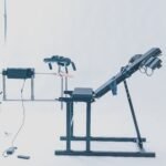 Black Adjustable Pleasure Chair with Stimulation Features - Image 29