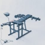 Black Adjustable Pleasure Chair with Stimulation Features - Image 19