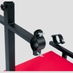 Red Kneeling Restraint Frame with Adjustable Cuffs - Image 6