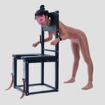 Black Submission Chair with Adjustable Restraint Features - Image 14