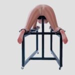 Black Restraint Bench with Adjustable Positioning - Image 15