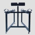 Black Restraint Bench with Adjustable Positioning - Image 4