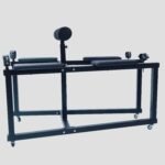 Black Restraint Bench with Adjustable Positioning - Image 3