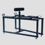 Black Restraint Bench with Adjustable Positioning - Image 9