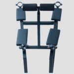 Black Restraint Bench with Adjustable Positioning - Image 8