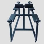 Black Restraint Bench with Adjustable Positioning - Image 7