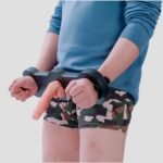 Black Restraint Cuffs with Integrated Stimulation - Image 13