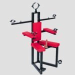 Red Bondage Stimulation Chair with Restraints - Image 4