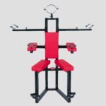 Red Bondage Stimulation Chair with Restraints - Image 3
