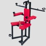 Red Bondage Stimulation Chair with Restraints - Image 5