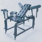 Black Multi-Function Pleasure Chair with Sex Machine - Image 14