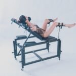 Black Multi-Function Pleasure Chair with Sex Machine - Image 13