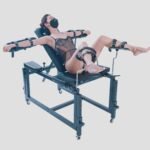 Black Multi-Function Pleasure Chair with Sex Machine - Image 11