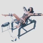 Black Multi-Function Pleasure Chair with Sex Machine - Image 8