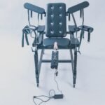 Black Multi-Function Pleasure Chair with Sex Machine - Image 6