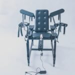 Black Multi-Function Pleasure Chair with Sex Machine - Image 5
