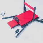 Red Adjustable Pleasure Bench with Restraint Features - Image 11
