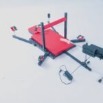 Red Adjustable Pleasure Bench with Restraint Features - Image 6