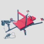 Red Adjustable Pleasure Bench with Restraint Features - Image 5