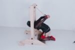Red Suspension Restraint Frame with Adjustable Tension - Image 17