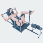 Black Adjustable Restraint Table for Sensory Exploration - Image 2