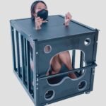 Black Submissive Restraint Box with Open Access - Image 8