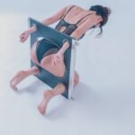 Black Open Restraint Frame with Adjustable Access - Image 6