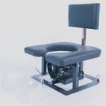 Red Bondage Throne with Adjustable Restraints - Image 3