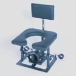 Red Bondage Throne with Adjustable Restraints - Image 10