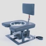 Red Bondage Throne with Adjustable Restraints - Image 4