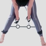 Black Restraint Bar with Adjustable Cuffs - Image 8