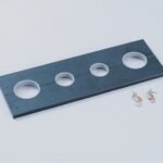 Black Bondage Restraint Board with Adjustable Cuffs - Image 5