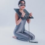 Black Bondage Restraint Board with Chain Attachment - Image 11