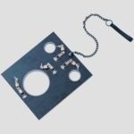 Black Bondage Restraint Board with Chain Attachment - Image 7