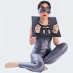 Black Bondage Restraint Board with Chain Attachment