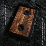 Dark Wood Bondage Board with Dual Restraint Openings - Image 23