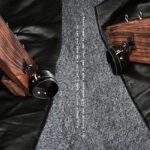 Brown Restraint Bondage Cross with Adjustable Hardware - Image 11