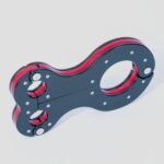 Black Restraint Collar with Adjustable Locking Mechanism - Image 4